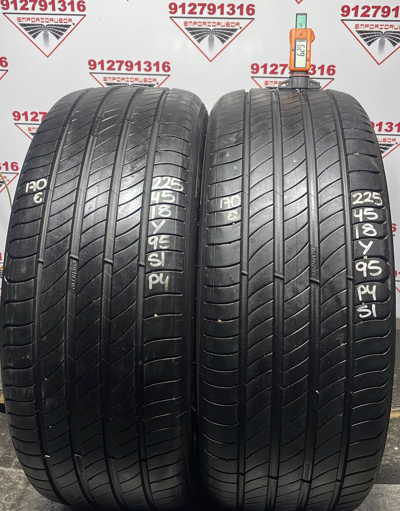 MICHELIN PRIMACY 4 USADO  225/45 R18 95 Y